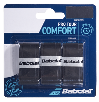 Babolat Pro Tour Comfort Overgrip (Musta)