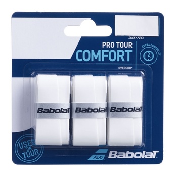 Babolat Pro Tour Comfort Overgrip (Valkoinen)