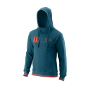 Wilson Bela Po Hoody-Slimfit Blue Coral (WRA806201)