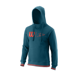 Wilson Bela Po Hoody-Slimfit Blue Coral (WRA806201)