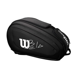 [WR8903601001] Wilson Bela Super Tour Padel Bag Black (WR8903601001)
